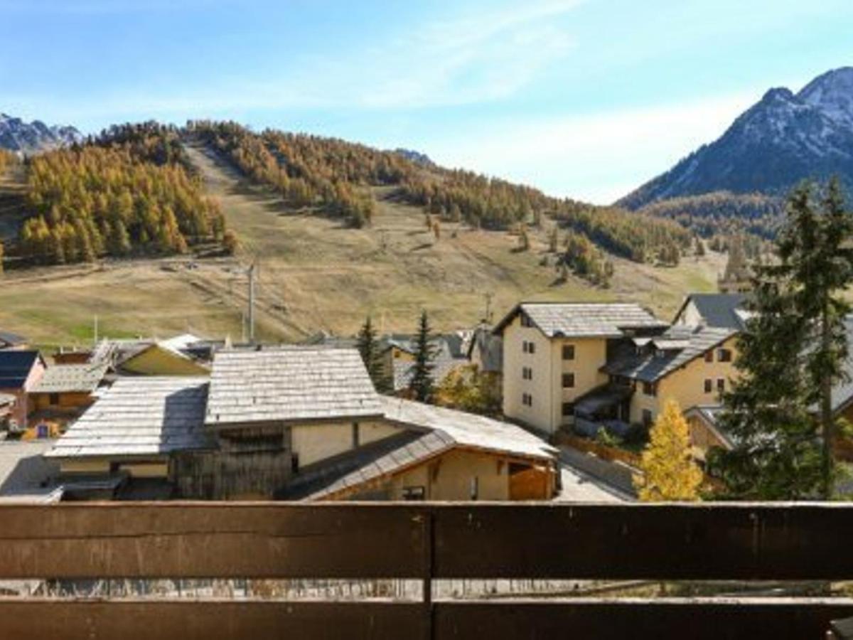 Studio Cosy 4 Pers Avec Balcon Et Parking A Montgenevre - Fr-1-266-159 Exteriör bild